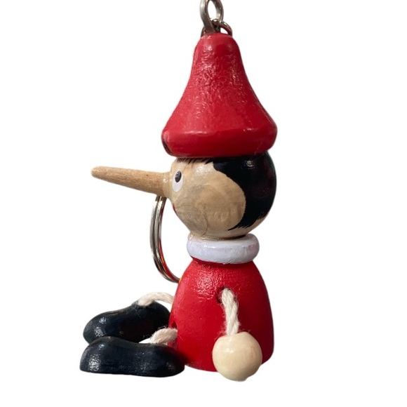 Pinokio/Pisa/ key chain/ made in 🇮🇹 hand painted - Picture 3 of 8